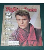 DAVID BOWIE VINTAGE ROLLING STONE MAGAZINE 1984 - $54.32 CAD
