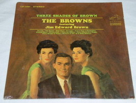 THE BROWNS JIM ED BROWN VINTAGE RECORD ALBUM LP 1965 - £19.57 GBP