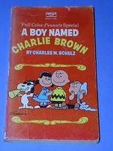 Peanuts Paperback Color Book Vintage 1971 Charlie Brown Snoopy - £19.92 GBP