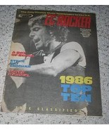 Bruce Springsteen East Coast Rocker Magazine 1986 - $468.45 MXN