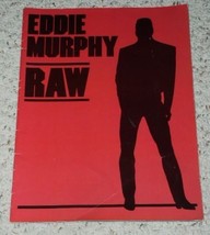 Eddie Murphy Raw Concert Tour Program Vintage 1987 - £31.96 GBP