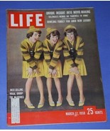 MCGUIRE SISTERS LIFE MAGAZINE VINTAGE 1958 - £31.44 GBP