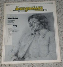 David Gates Songwriter Magazine Vintage 1976 - $29.99
