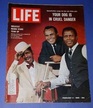 SAMMY DAVIS JR. BELAFONTE POITIER LIFE MAGAZINE 1966 - $24.99