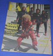 SAMMY HAGAR BAM MAGAZINE VINTAGE 1984 VAN HALEN - $34.99