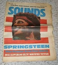 Bruce Springsteen Sounds Newspaper Magazine  1985 UK - $64.99
