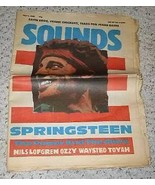 Bruce Springsteen Sounds Newspaper Magazine  1985 UK - $64.99