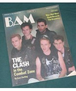THE CLASH BAM MAGAZINE VINTAGE1984 - $41.01 CAD