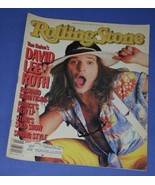 DAVID LEE ROTH ROLLING STONE MAGAZINE VINTAGE 1985 - $33.89 CAD