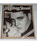 ELVIS PRESLEY ROLLING STONE MAGAZINE VINTAGE 1981 - $34.60 CAD