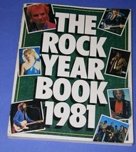 BLONDIE PRETENDERS ROCK YEAR BOOK 1981 SOFTBOUND BOOK - $39.99