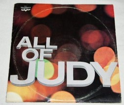 JUDY GARLAND ALBUM ALL OF JUDY RARE TELEBRITY LABEL - $39.99