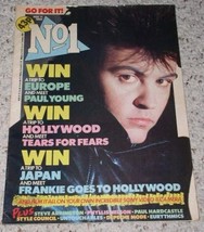 Paul Young NO 1 Magazine UK Import Vintage 1985 FGTH - £23.71 GBP