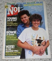 Paul Young NO 1 Magazine UK Import Vintage 1984 David Bowie - $29.99