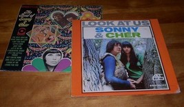 Sonny &amp; Cher Vintage Record Albums Lot Of 2 - £39.14 GBP