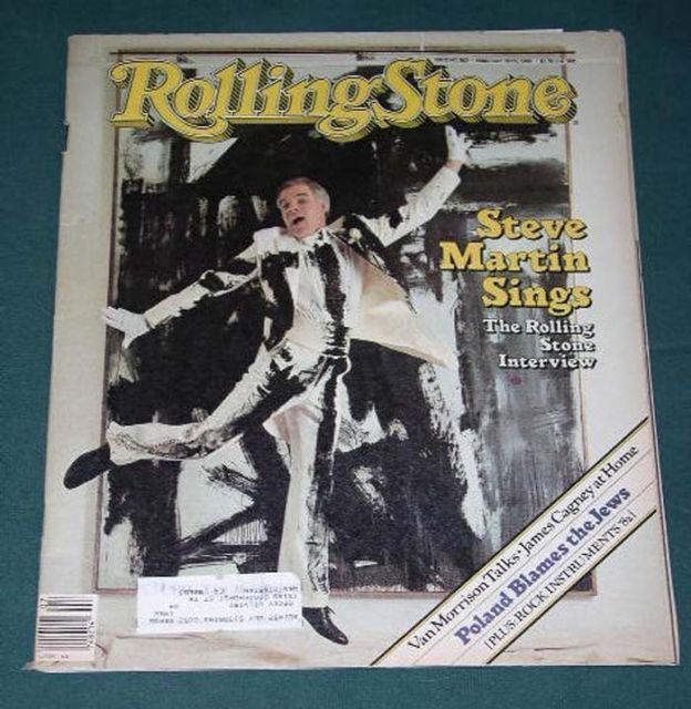 STEVE MARTIN ROLLING STONE MAGAZINE VINTAGE 1982 - $24.99