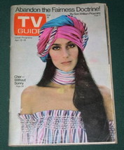 CHER VINTAGE TV GUIDE 1975 - £19.80 GBP