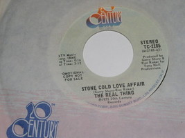 The Real Thing Stone Cold Love Affair 45 Rpm Record Vinyl 20th Century Promo - £59.74 GBP