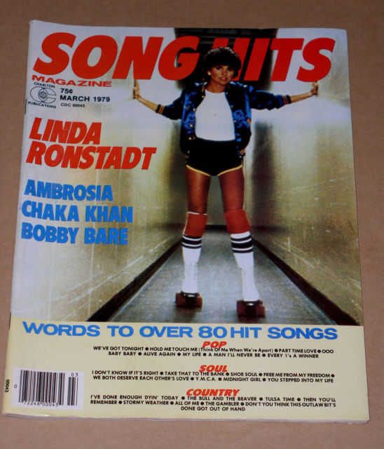 Linda Ronstadt Song Hits Magazine Vintage 1979 - $24.99