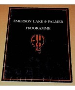 Emerson Lake Palmer Concert Tour Program Vintage 1977 - £67.35 GBP