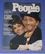 BING CROSBY PEOPLE WEEKLY MAGAZINE VINTAGE 1974 - £19.65 GBP