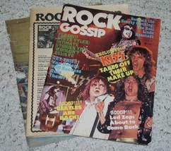 KISS Rock Gossip Magazine Vintage 1979 Led Zeppelin - £27.51 GBP