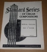 Festival Toccata Sheet Music Vintage For Organ - $32.84 CAD