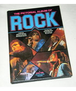PICTORIAL ALBUM OF ROCK HARDBOUND BY ELLIS VINTAGE 1981 - £31.31 GBP