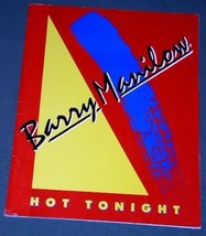 BARRY MANILOW HOT TONIGHT CONCERT TOUR PROGRAM 1983 - £31.78 GBP