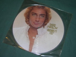 BARRY MANILOW PICTURE DISC RECORD ALBUM VINTAGE 1978 - £31.49 GBP