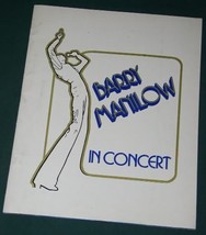 BARRY MANILOW CONCERT TOUR PROGRAM VINTAGE 1978 - £51.19 GBP