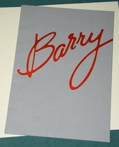 BARRY MANILOW CONCERT TOUR PROGRAM VINTAGE 1981 - £31.41 GBP
