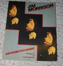 Jim Morrison An Hour Of Magic Softbound Book 1982 - £51.94 GBP