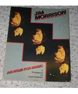 Jim Morrison An Hour Of Magic Softbound Book 1982 - €55,43 EUR