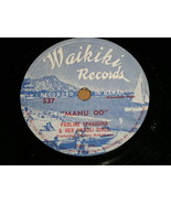 Pauline Kekahuna Manu Oo 78 Rpm Vintage Hawaiian - £63.20 GBP