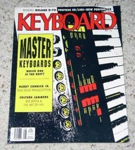 Harry Connick Jr Keyboard Magazine Vintage 1990 - £19.65 GBP