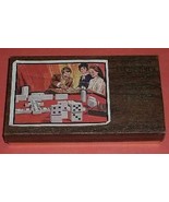 Dominoes Set Pleasantime Opalene Complete With Instructions - $24.99