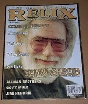 Jerry Garcia Relix Magazine Vintage 1995 - £31.45 GBP