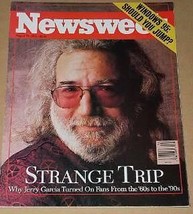 Jerry Garcia Newsweek Magazine Vintage 1995 Grateful Dead - £31.49 GBP