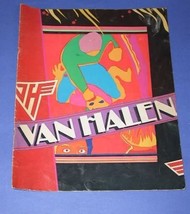 VAN HALEN CONCERT TOUR PROGRAM VINTAGE 1981 DAVID ROTH - $99.99