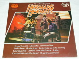 HERMAN&#39;S HERMITS VINTAGE UK IMPORT RECORD ALBUM LP - $39.99