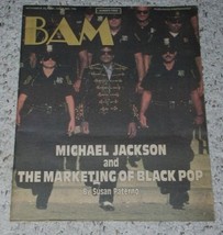 Michael Jackson BAM Magazine Vintage 1984, Rare - £51.05 GBP