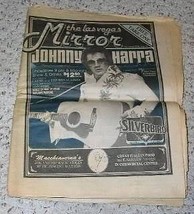 Elvis Presley Las Vegas Mirror Newspaper Vintage 1978 - £31.96 GBP