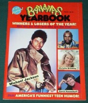 MICHAEL JACKSON VINTAGE BANANAS YEARBOOK 1984 - $24.99