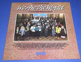 MICHAEL JACKSON WE ARE THE WORLD VINTAGE ALBUM 1985 - £19.95 GBP