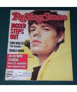 MICK JAGGER ROLLING STONE MAGAZINE VINTAGE 1985 - $24.99