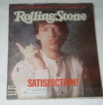 MICK JAGGER ROLLING STONE MAGAZINE VINTAGE 1983 - £19.57 GBP