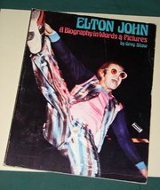ELTON JOHN SOFTBOUND BOOK VINTAGE 1976 - $39.99