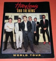 Huey Lewis Concert Tour Program Vintage 1987 Ticket Stub Los Angeles Forum - $119.99