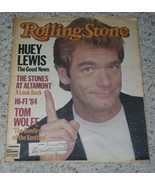 Huey Lewis Rolling Stone Magazine Vintage 1984 - £20.02 GBP